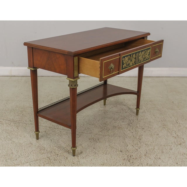 Age: Approx: 25 Years Old Details: Brass Capped Feet Dovetailed Drawer Construction High Quality Construction Made Of...