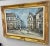 Impressionistic Oil on Canvas Painting of European Street Scene by l.i. Bernard For Sale - Image 4 of 10