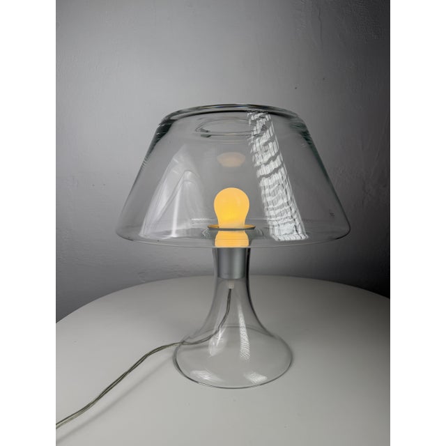 Original danish one table lamp, designed by maria berntsen for holmegaard in 2005. a minimalist design made almost...
