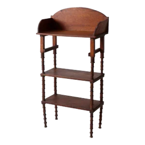 Antique Folk Art Spool Shelf Etagere