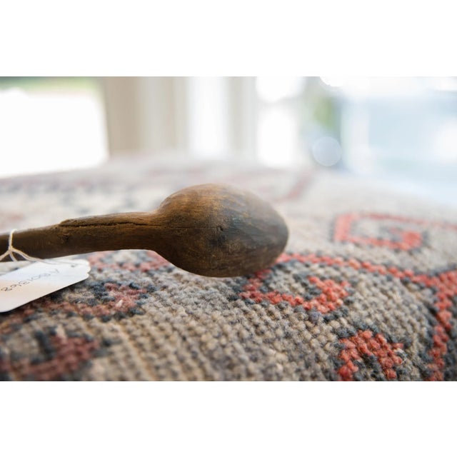 Vintage African Wooden Spoon For Sale In New York - Image 6 of 7