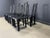 Italian Model Regia Dining Chairs by Antonello Mosca for Ycami, 1980s, Set of 8 For Sale - Image 10 of 14