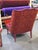 1960s Mid-20th Century Bohemian Deep Button Tufted Accent Chair For Sale - Image 5 of 5