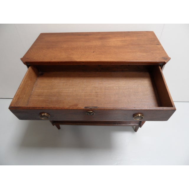 Dutch Chest of Drawers in Oak For Sale - Image 6 of 14