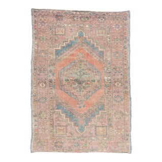 Vintage Turkish Oushak Rug, 04'03 X 06'00 For Sale
