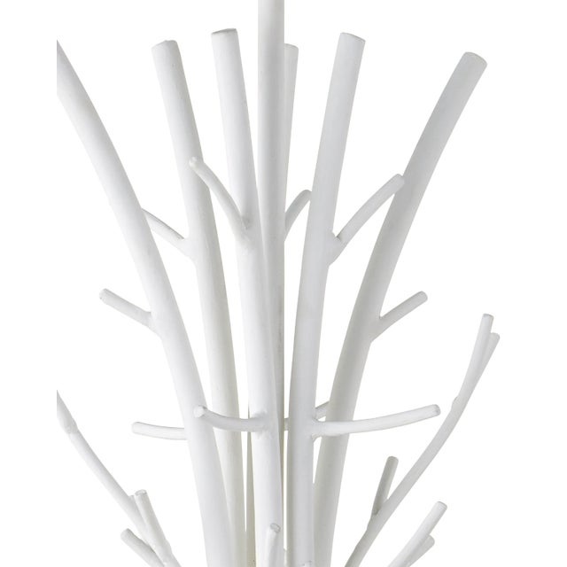 Transitional Currey & Company Twiggy Oval Chandelier For Sale - Image 3 of 7