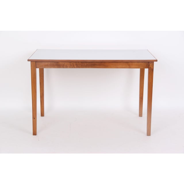Danish Dining Table in Stained Wood, 1960s For Sale - Image 10 of 10