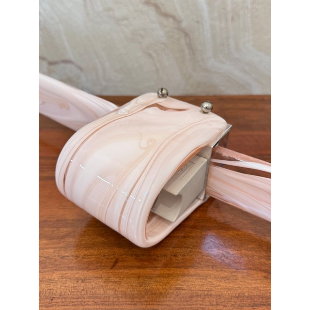 Excalibur Wall Sconce in Pink Murano Glass from La Murrina, 2000s For Sale - Image 6 of 8