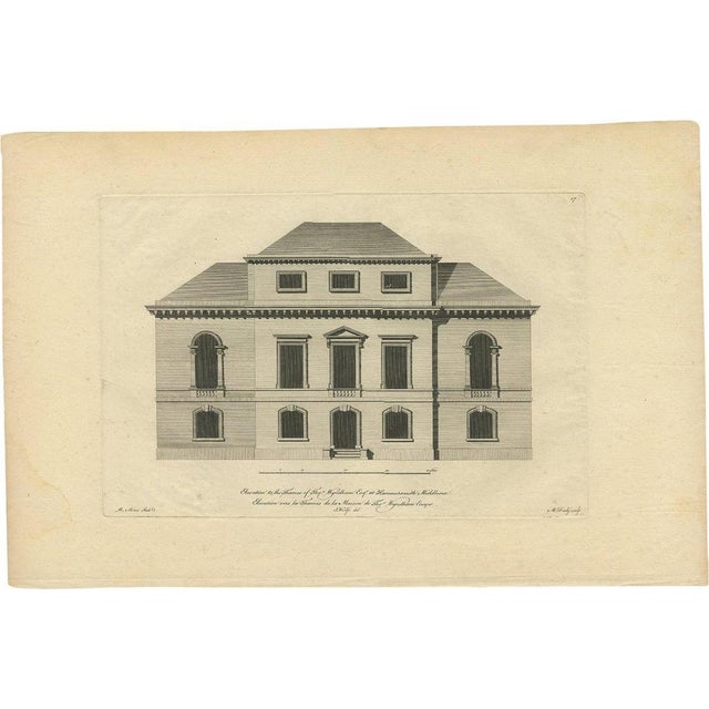 Woolfe, Thomas Wyndham's Palace, 1770, Print For Sale - Image 5 of 5