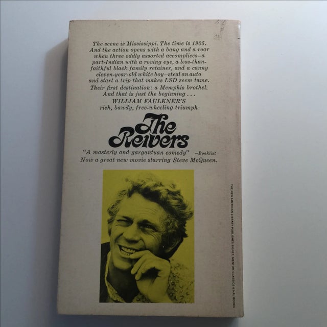 Mid-Century Modern 1969 the Reivers by William Faulkner Book For Sale - Image 3 of 5