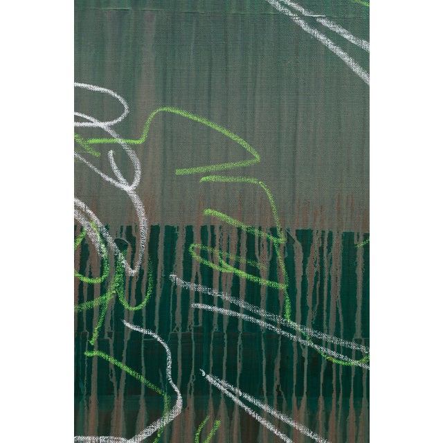 Whilst on my way to the studio on a crisp morning, I was wondering what to paint that day - I came across a monstera plant...