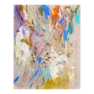 "Not So Light and Calm" 2024 Original Mixed Media by Jessalin Beutler