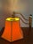 Metal Mid-Century Brass Wall Light with Adjustable Swing Arm and Off-White Lampshade For Sale - Image 7 of 13