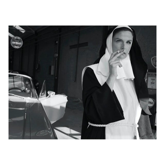Alain Daussin, Nun, 1992, Paper For Sale