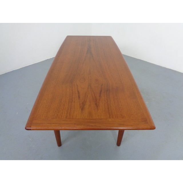 Wood Teak Coffee Table by Grete Jalk for Glostrup, Denmark, 1960s For Sale - Image 7 of 15