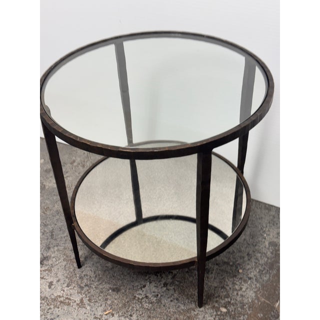 Crate & Barrel Clairemont Side Tables, Pair For Sale - Image 12 of 12