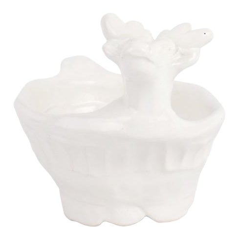 VIETRI Pietra Natale Figural Deer Condiment Bowl For Sale
