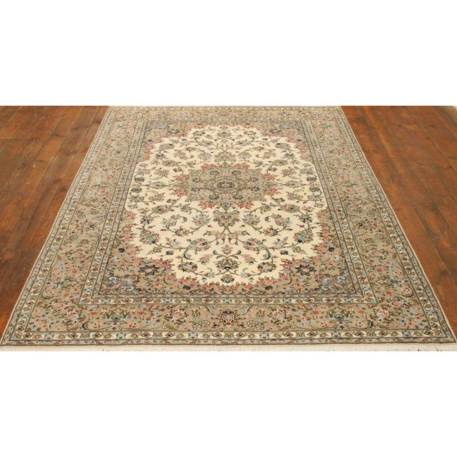 Middle Eastern Hand-Knotted Rug For Sale - Image 5 of 11