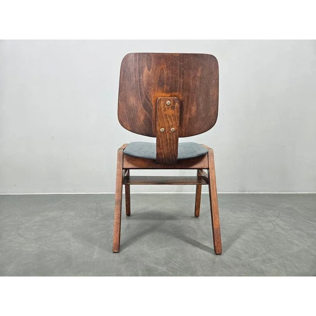 Wood Midcentury Modern Dining Chairs by Cees Braakman for Raak, 1960s For Sale - Image 7 of 17
