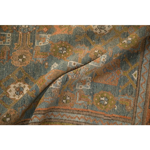 Traditional Vintage Distressed Mehreban Rug - 3'11" x 5'9" For Sale - Image 3 of 10