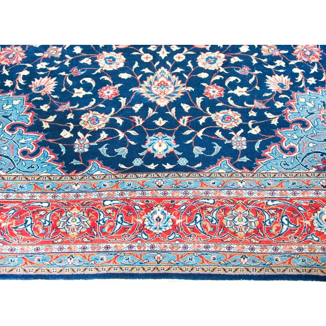 Vintage Persian Sarouk Rug For Sale - Image 13 of 16