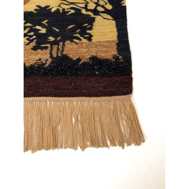 This Swedish textile wall hanging from the 1960s is a distinctive example of the strong tradition of textile art that...