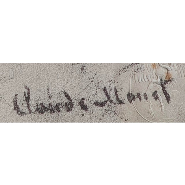 After Claude Monet, Lady with Parasol, 1918, Lithograph For Sale - Image 8 of 12