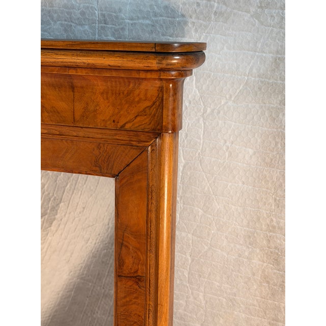 Brown Biedermeier Walnut Mirror, South Germany 1820 For Sale - Image 8 of 10