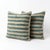 This beautiful 20'' x 20'' pillow cover set was made from authentic Turkish rug pieces. Bright colors of wool adorn the...