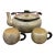 Japanese Hammered Steel Tea-Set in Box For Sale
