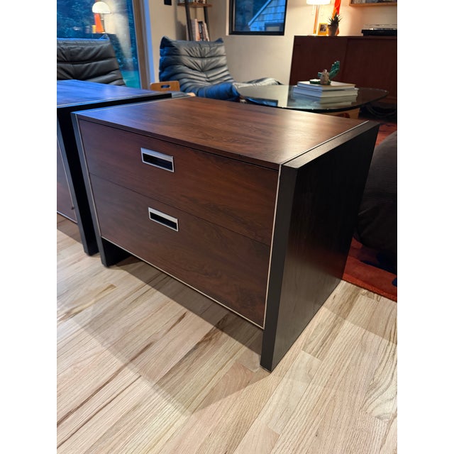Mid-Century Modern 1960s John Stuart MCM Rosewood Console/Nightstand Pair For Sale - Image 3 of 9