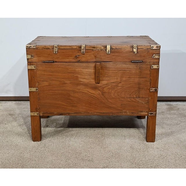 Teak Chest, Late 19th Century For Sale - Image 15 of 18