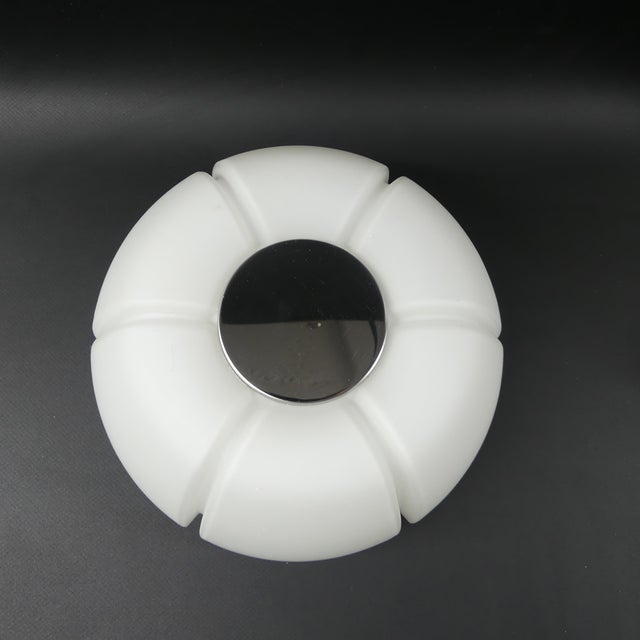 Flower Ceiling or Wall Lamp from Glashütte Limburg, 1970s For Sale - Image 3 of 10