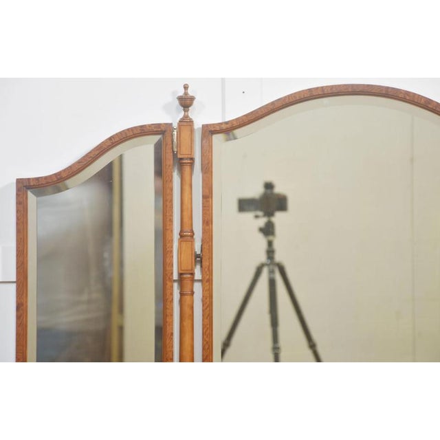 Satinwood Inlaid Dressing Table, 1890s For Sale - Image 10 of 11