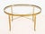 Maison Jansen Style Faux Bamboo Brass Coffee Table For Sale In New York - Image 6 of 6