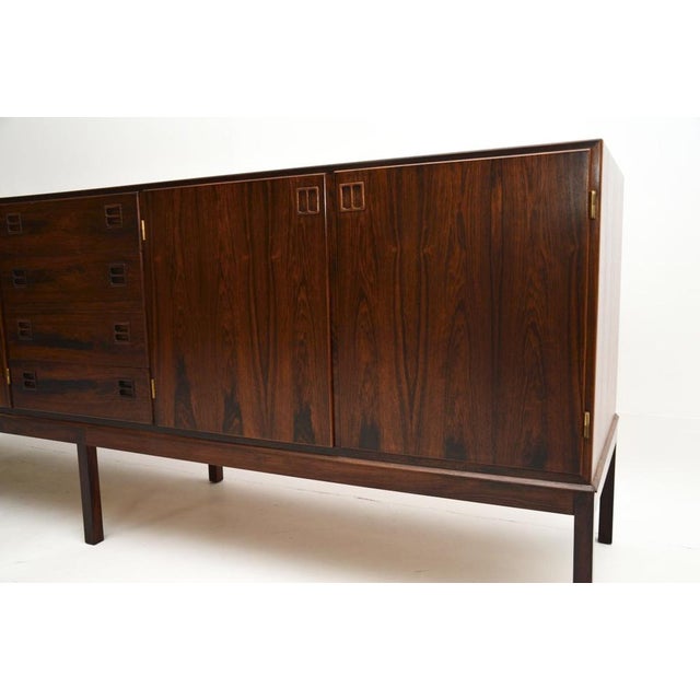 Danish Vintage Sideboard by Johannes Andersen for Bernhard Pedersen, 1960 For Sale - Image 12 of 14