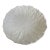 Vintage Mid-Century Modern White California Pottery Usa Majolica Cabbage Leaf Large Serving Bowl For Sale