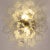 Gold Ceiling Light with Murano Trunci Glass, Italy, 1990s For Sale - Image 8 of 12
