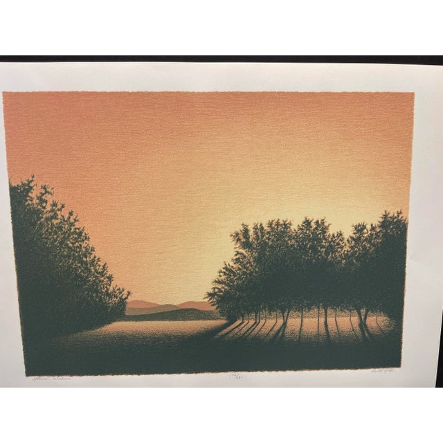 Scott Nellis "Afternoon Shadows" Hand Signed & Numbered Serigraph Unframed For Sale In Denver - Image 6 of 7