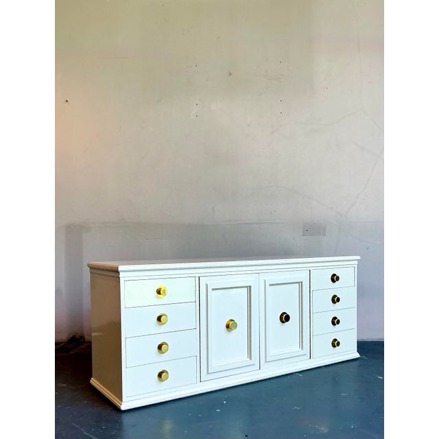 Vintage American of Martinsville Credenza For Sale - Image 10 of 12