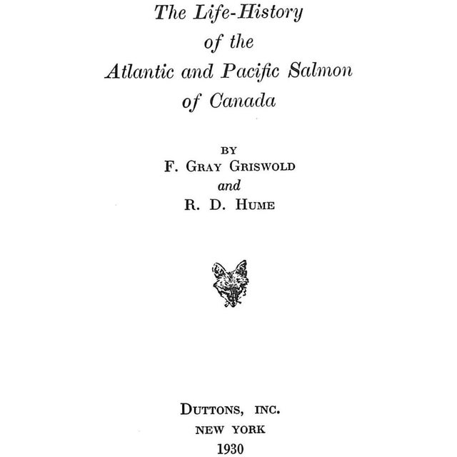 GRISWOLD F. Gary and HUME, R.D. [179] pp. Duttons, Inc. 1930 8 1/4" x 5 3/4" A very fine copy in publisher's glassine...