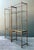Vintage Metal and Glass Etagere Shelves - Pair For Sale - Image 11 of 12