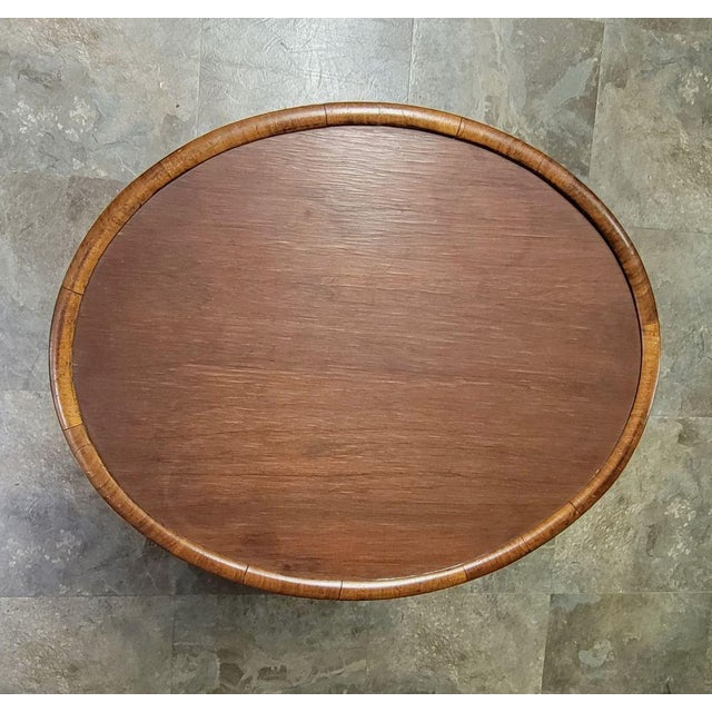 English 19th Century English Barley Twist Oval Drink Table For Sale - Image 3 of 7
