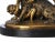 EDOUARD DROUOT (1859-1945) Sculptural group in gilded bronze, based on a black marble base. Signed. Dim.: 27 x 33 cm very...