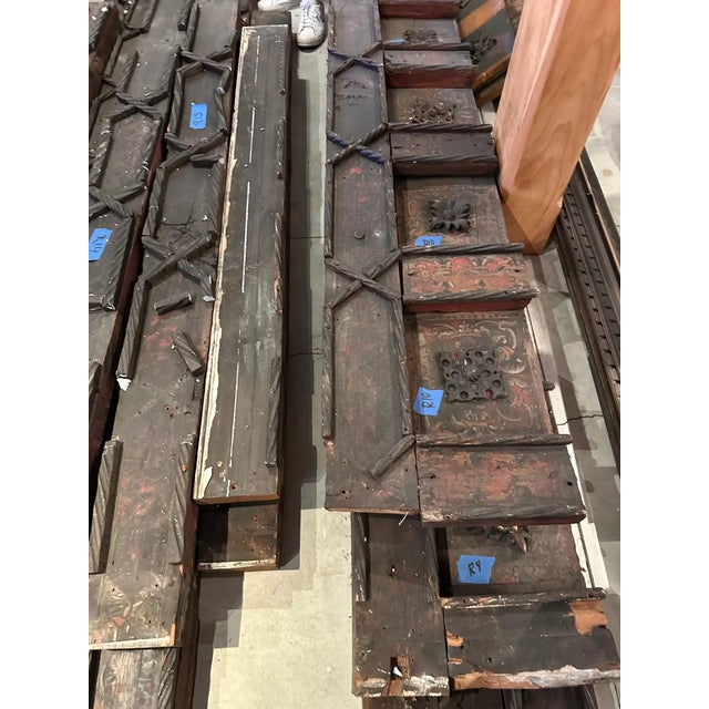 16th Century 16th Century Painted Spanish Coffered Ceiling, Isabella Stewart Gardner For Sale - Image 5 of 7