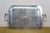 Silver Vintage Silverplate Bar Butler Serving Trays Platters Oneida Rogers Leonard - Set of 3 For Sale - Image 8 of 12