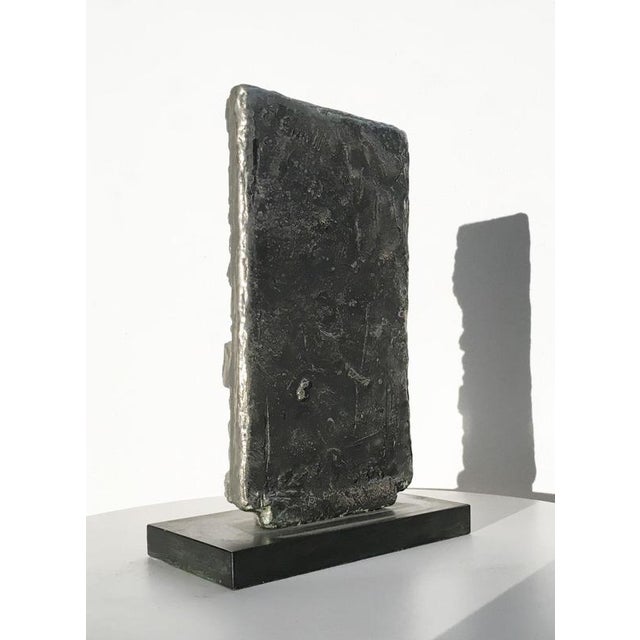 Edmondo Cirillo, Italian Abstract Sculpture, 1985, Bronze For Sale - Image 15 of 18