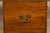 19th Century Oak Blanket Chest with Brass Hardware and Lateral Handles For Sale - Image 4 of 12