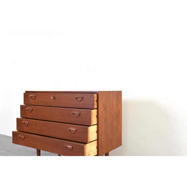 Teak Chest of Drawers by Kai Kristiansen for Feldballes Møbelfabrik, Denmark, 1960s For Sale - Image 10 of 17