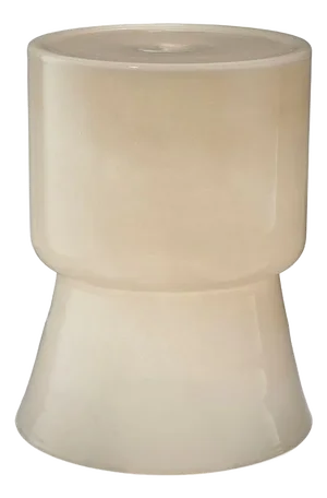 Jamie Young Huntington Garden Stool in Cream